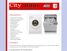 Tablet Screenshot of haushaltsgeraete-city2000.de